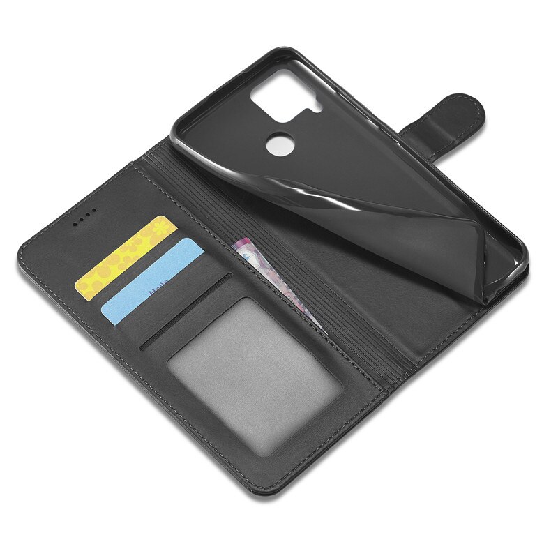 Custodia Realme C25 portafoglio in pelle custodia magnetica per vibrazione custodia Realme C25 per OPPO Realme C15 C12 custodia per telefono supporto per Slot per schede