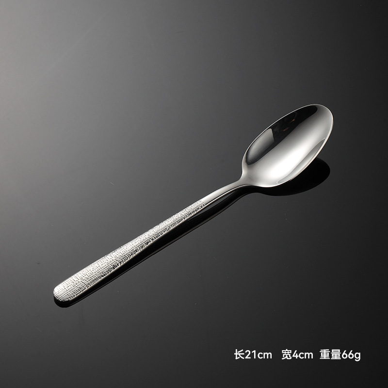 Ensemble DE couverts DE luxe en acier inoxydable 304, Table à manger principale, couteau DE Service, cuillère, cuillère à café, fourchette, ustensiles DE cuisine: Black