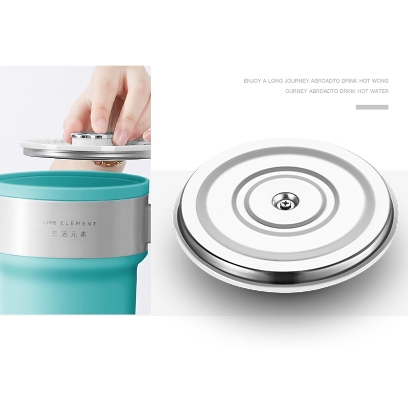 0.6L Kieselsäure Gel Faltbare Wasserkocher Energie aus Automatisch Anti Mini Elektrische Teekanne Haushalt Küchengeräte