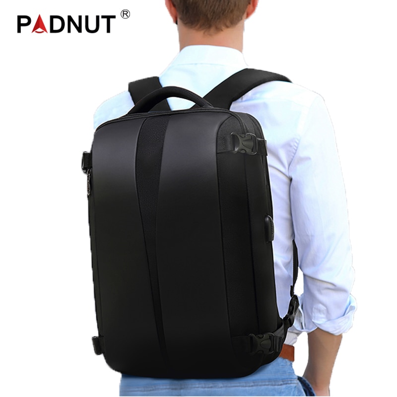 Mochila De Negocios Laptop hombre 17 Notebook hombres mochila antirrobo masculino paquete trasero cargador USB negro bolsa de viaje al aire libre mochilas escolares