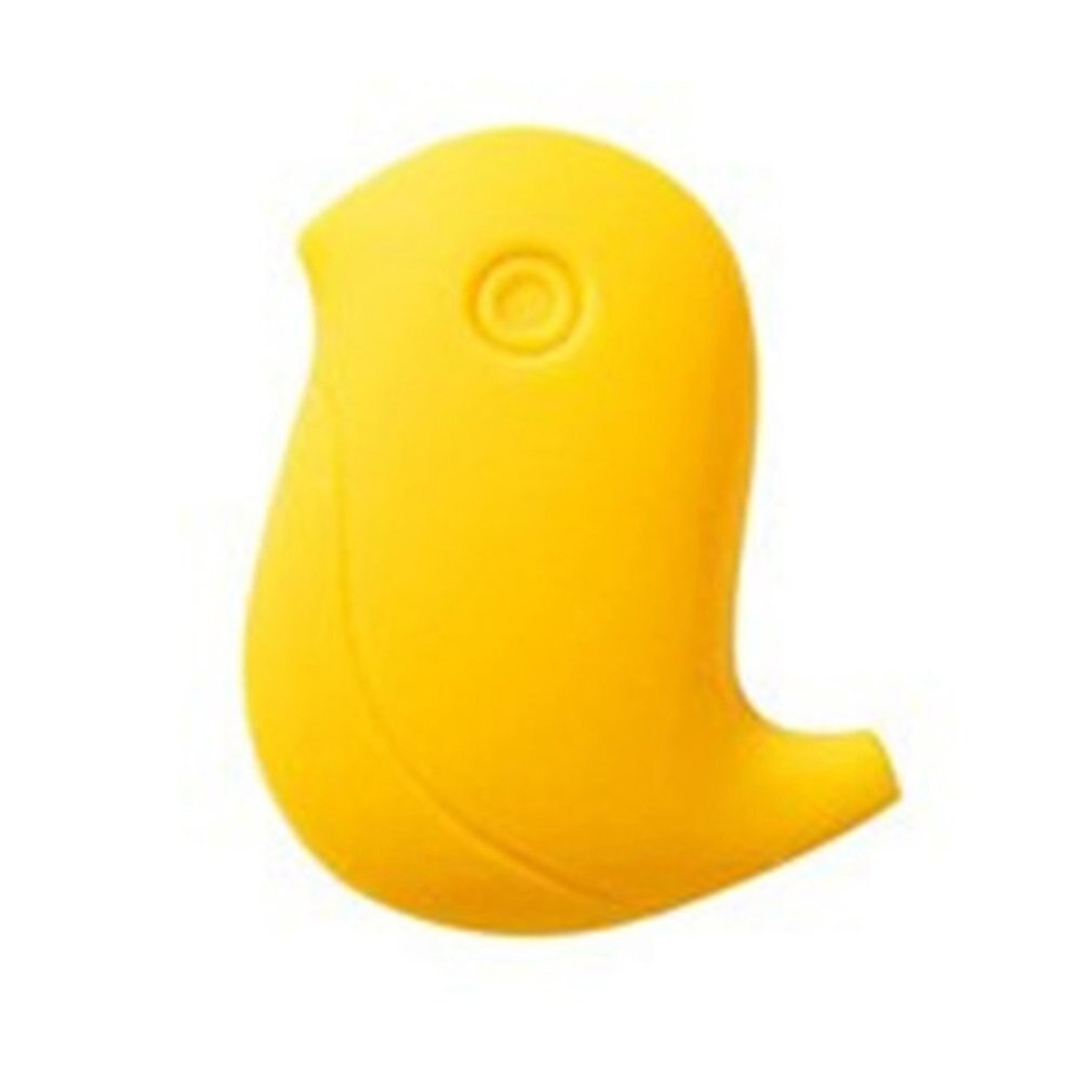 1 pièces dessin animé Silicone brosse à dents tête couverture voyage Portable brosse à dents bouchon étui hygiénique lavage brosse couverture boîte protecteur: YELLOW
