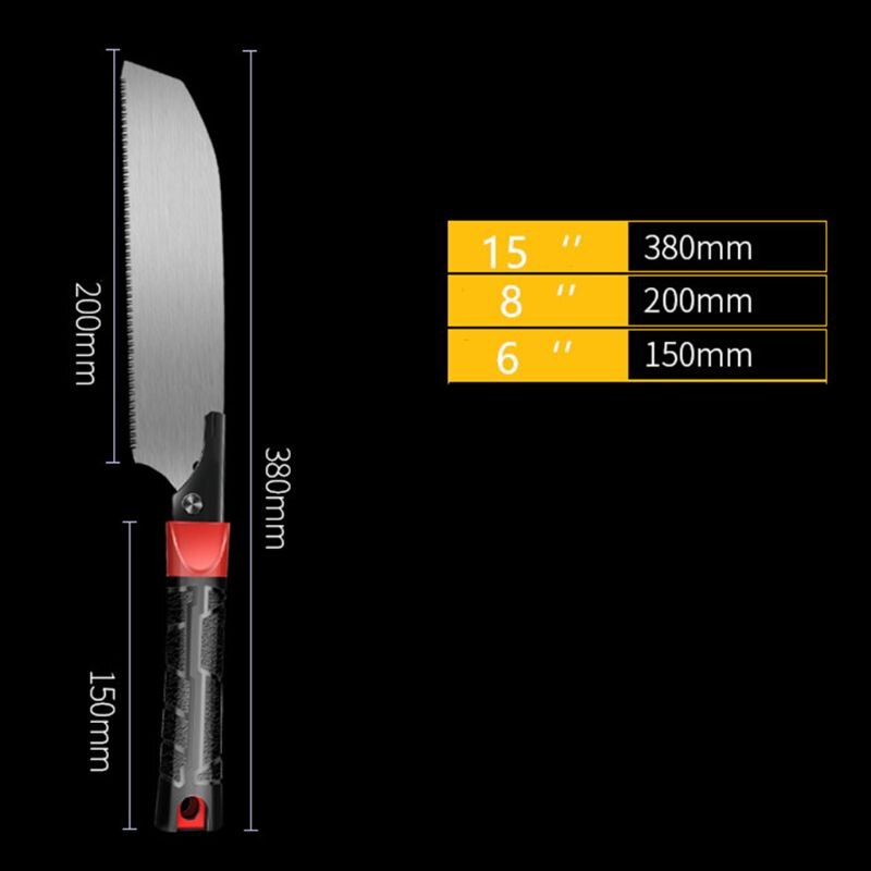 Giapponese A Mano Seghe Tirare Seghe per la Lavorazione Del Legno SK5 Acciaio Inox Lama Hack Seghe E7CB