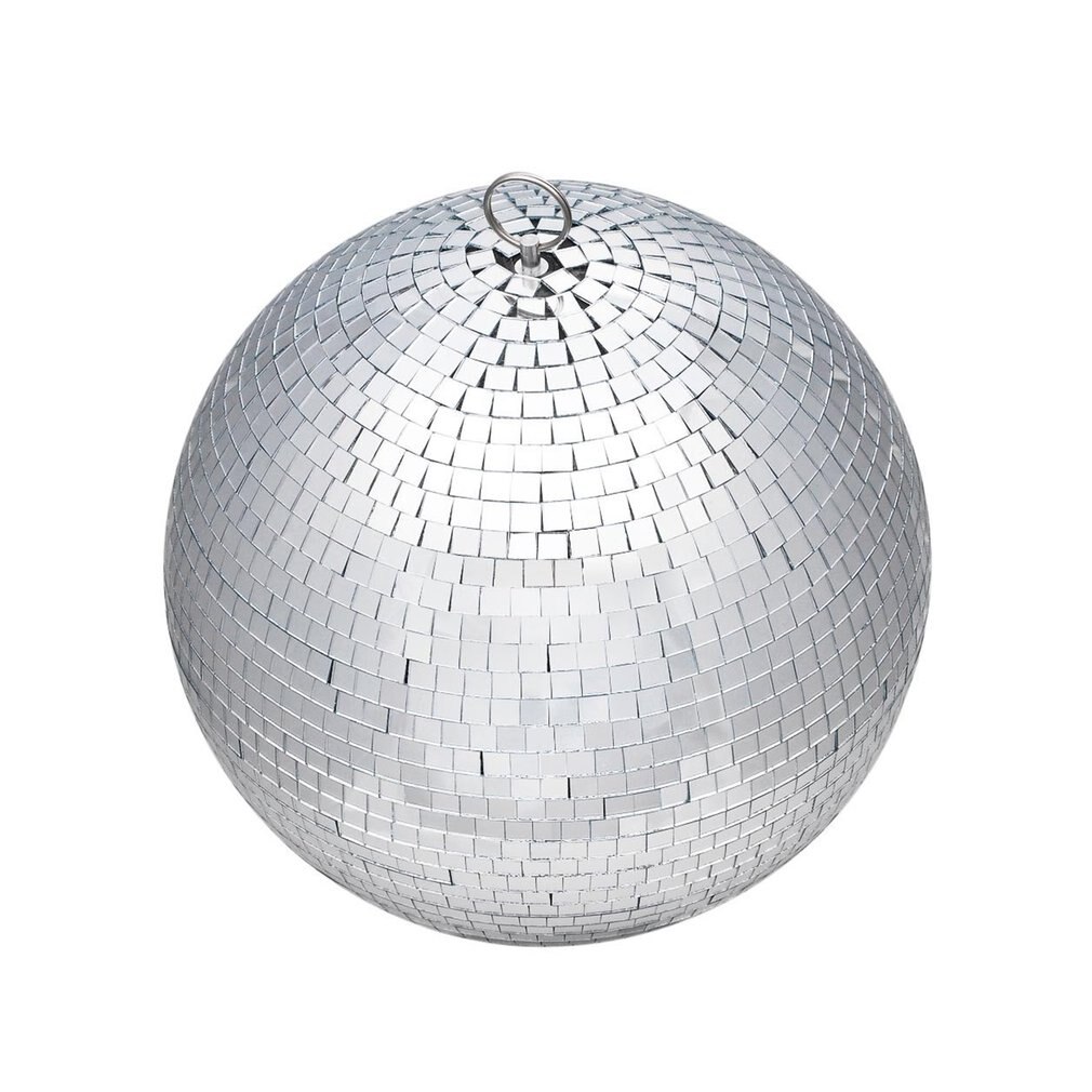 Bola de espejo para discoteca, bola de cristal grande para DJ, KTV, bares, luces de escenario, iluminación duradera, espejo de cristal con luz reflectante para discoteca b