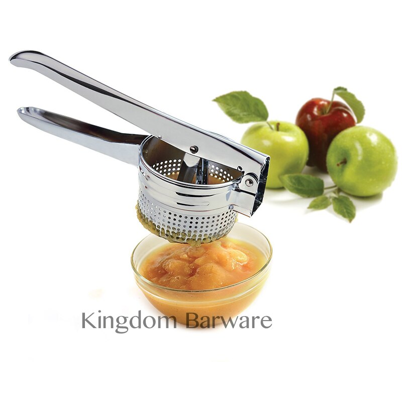 Potato Ricer Masher / Peeler Shredder: No Hand Pain! Press & Mash Foods/ Stainless Steel Mashed Potatoes Maker