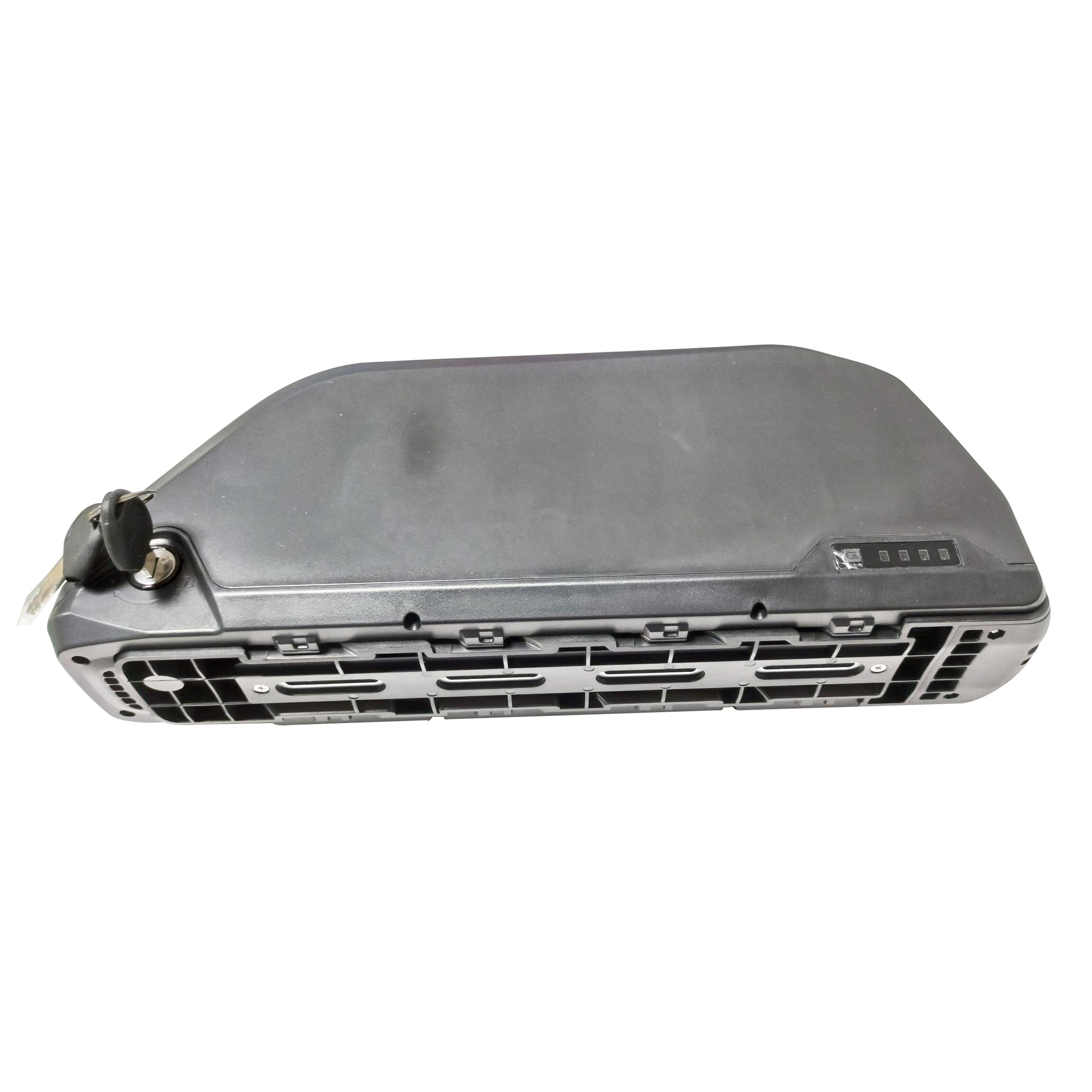 36v 48v 52v 91 celler 18650 batteri ned rør e-cykel batteri etui med switch dp -9