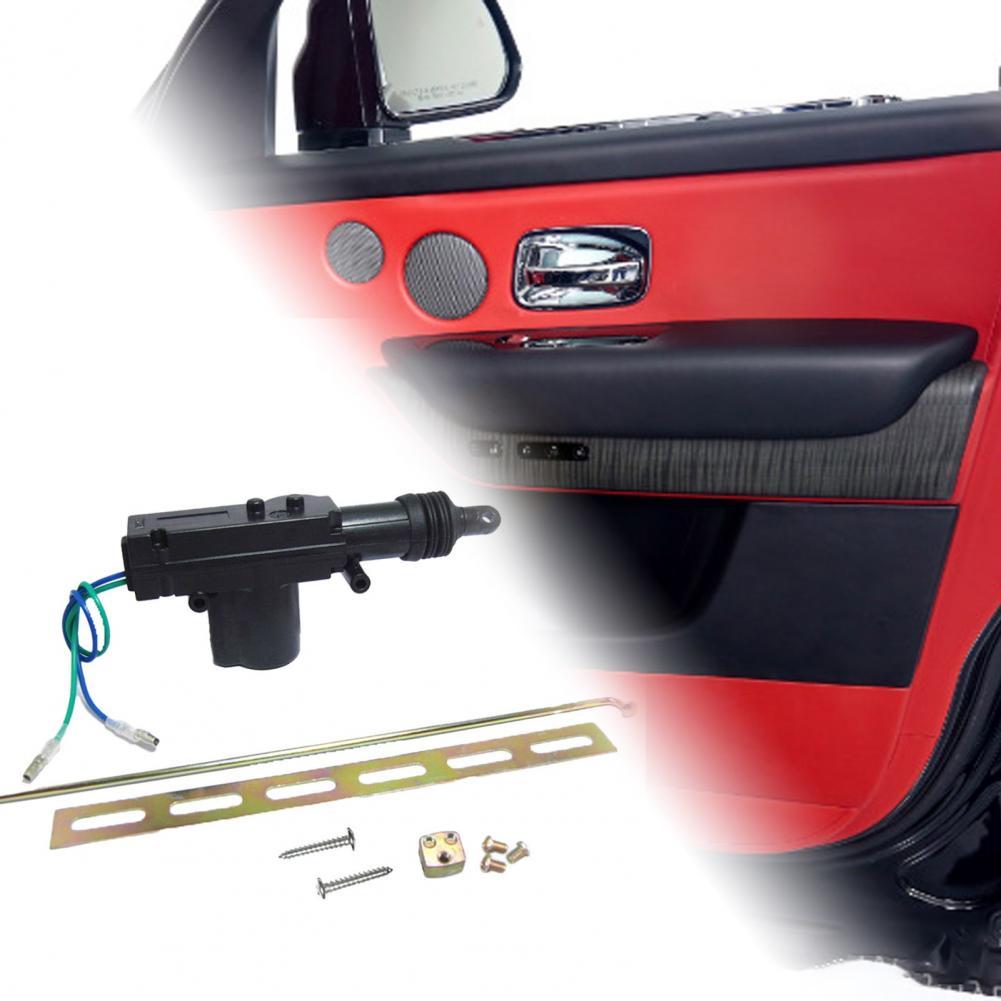 Unique Universal Black Heavy-duty Central Locking Actuator Motor Auto Door Lock Actuator Door Lock Actuator