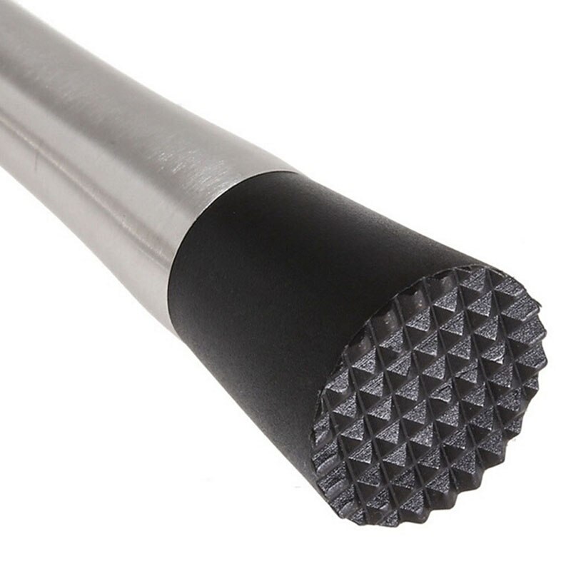Trituradora de Metal de limón de acero inoxidable, mezclador de cubos de hielo DIY para el hogar, agitador de cócteles, accesorios de Bar, herramientas de cocina