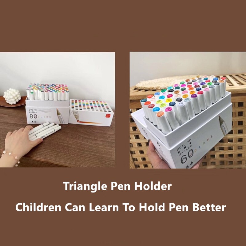 Touch Fine Markers Sets For Drawing Painting Set Sketch Marker Pen Set 30/60/80 Colors For School Art Supplies