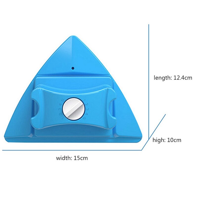 Window Cleaning Brush Magnets Glass Wiper Adjustable Surface Brush Magnetic Window Cleaner Tools For Single/Double Glasses