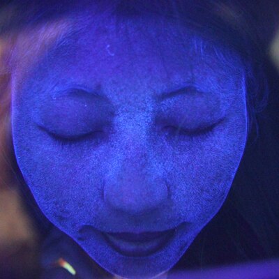 Mini Portable Diagnostic Lamp Skin UV Analyzer Facial Skin Testing Examination Analyzer Skin Analysis Wood Lamp 110-240V