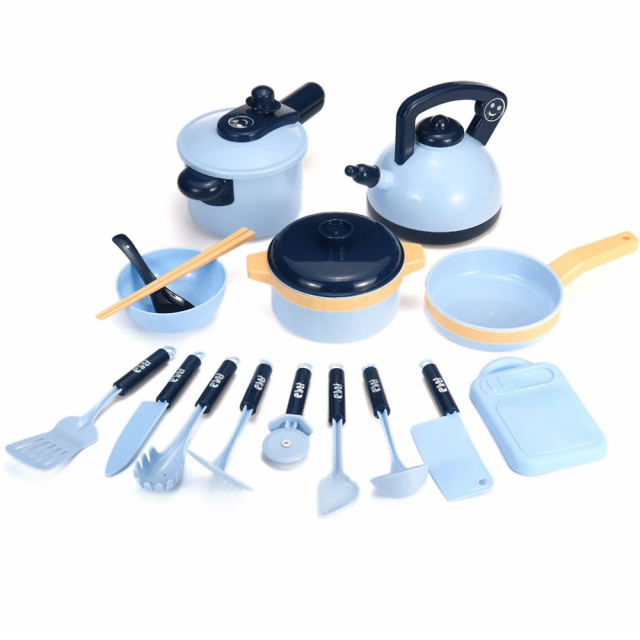 Keuken Kinderspeelgoed Set Cook Pretend Play Huishoudelijke Apparaten Waterkoker Druk Rijstkoker Inductie Kinderen Kerstcadeau: 2