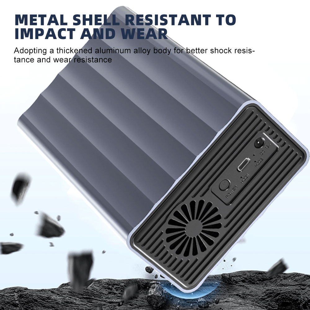 Dual Bay HDD/SSD Case 2.5/3.5 Inch External Hard Drive Enclosure Dual Bay HDD Docking Station Array With RAID Function for PC
