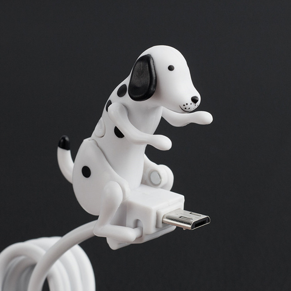 Chargeur rapide pour chien à bosse drôle, câble de chargement USB/IOS/type-c pour téléphone Apple Android, chargeur de téléphones portables portables pour chien