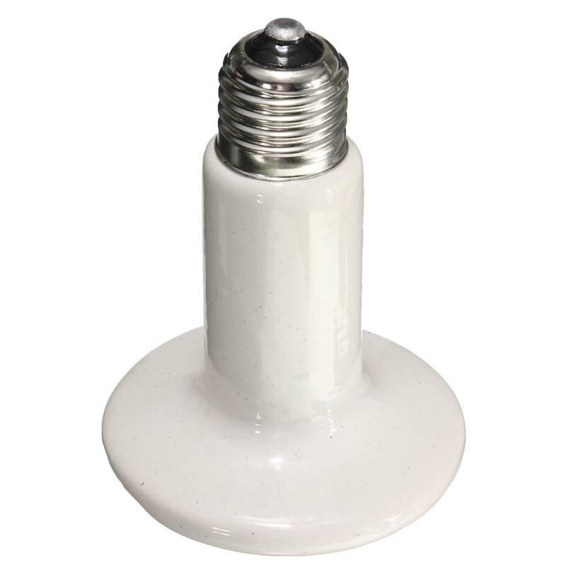 8 Uds. 25w-200w, lámpara de calor de cerámica infrarroja, Bombilla infrarroja, lámpara de calor para mascotas, (reptil/Pet/anfibio/aves de corral) 110or220V