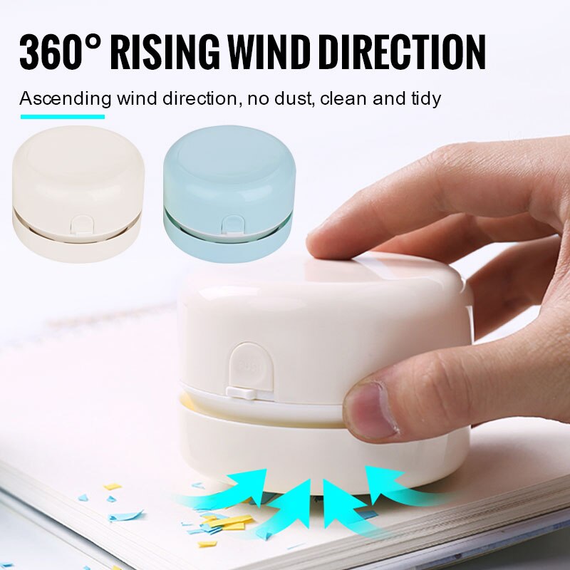 Mini Vacuum Cleaner Mini Vacuum Cleaner Desk Universal Table Clean Pencil Desktop Cleaner Robot Cleaner Dust Office Shcool