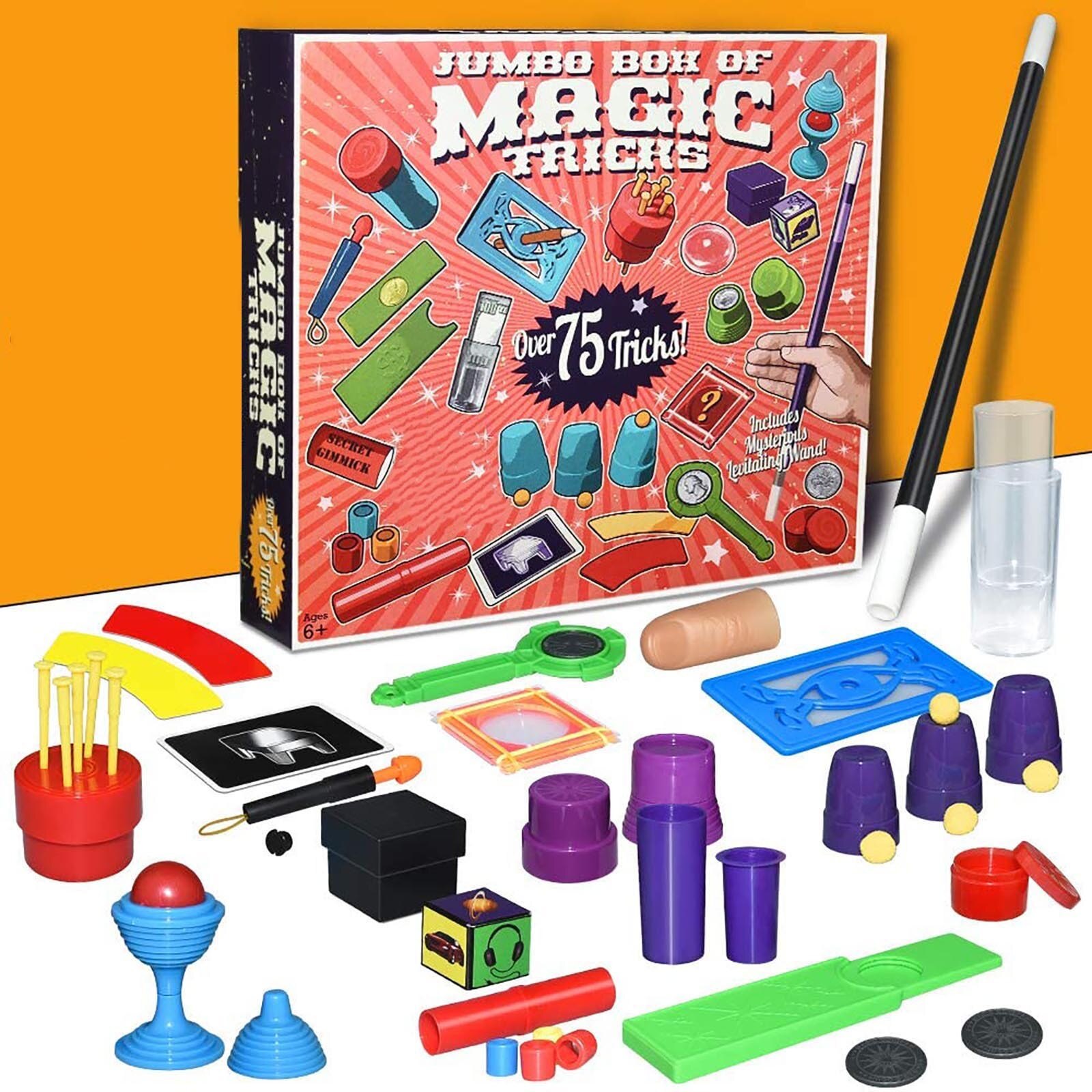 Magic Trick Set - Magic Props - Plastic - Easy to Handle - Beginner Magic Toy for Kids: Default Title