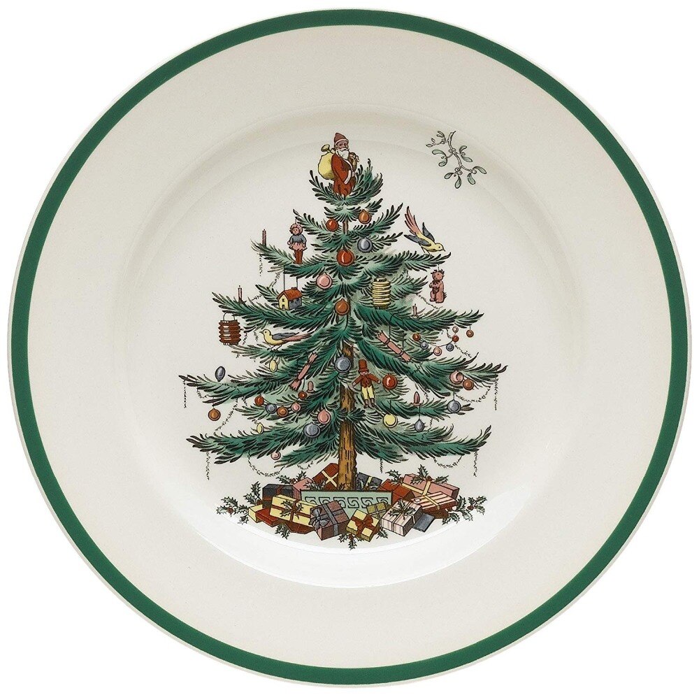 1 pcs 8 inch Europese Kerstboom Plaat diner plaat Grandado