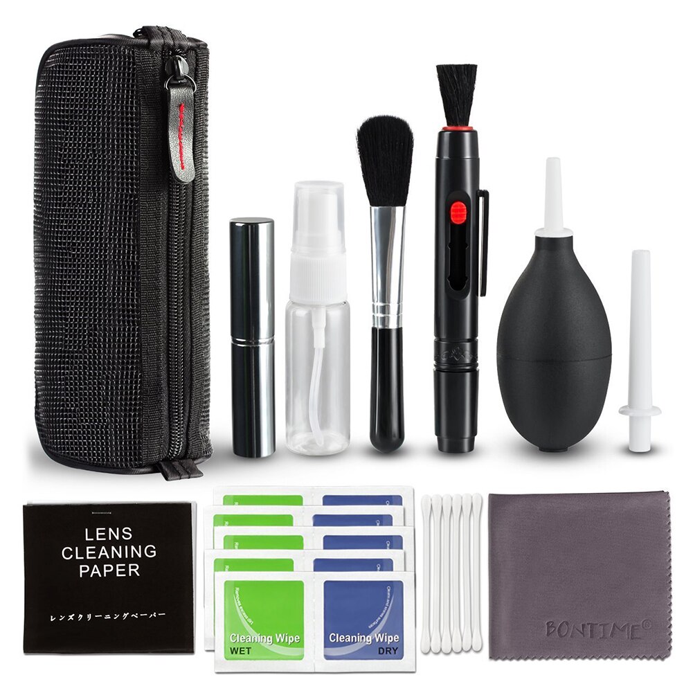 Camera Cleaner Set DSLR Lens Digital Camera Sensor Cleaning Tools Brush Tweezers Kit for Mobile Phone/Headphone/Computer/W: 05
