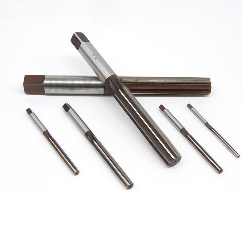 Ruimer 6 Fluiten 3-20Mm Hss Cnc Chuck Frees Rechte Handvat Hand Ruimer 3/4/5/6/7/8/9/10/11/12/13/14/15/16/17/18/19/20Mm