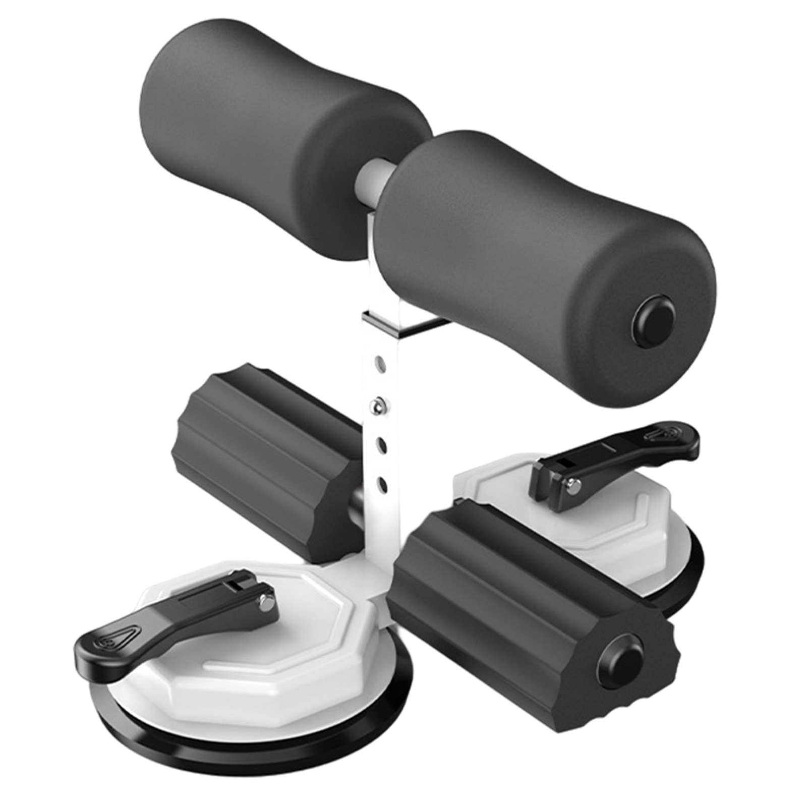 Barre d&#39;assise avec ventouse forte, équipement pour exercices abdominaux pour hommes et femmes, Fitness à domicile, force du tronc Abdominal: GRAY