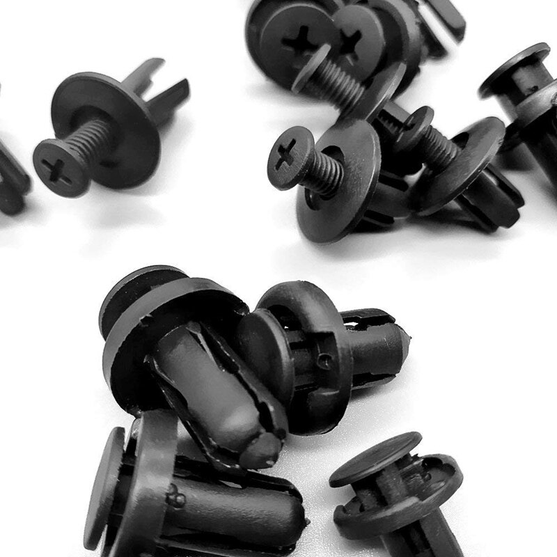440 stuks auto bevestigingsclips bumperclips deurpaneel spatbordvoering houder kunststof drukpen klinknagel set schroefclips met