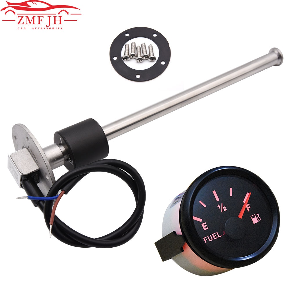 Auto Boot Brandstof Niveau Sensor Voor 0 ~ 190 Ohm 240-33 Ohm Brandstofmeter Met 150 200 250 300 350 400 500 550Mm Brandstof Verzenden Unit