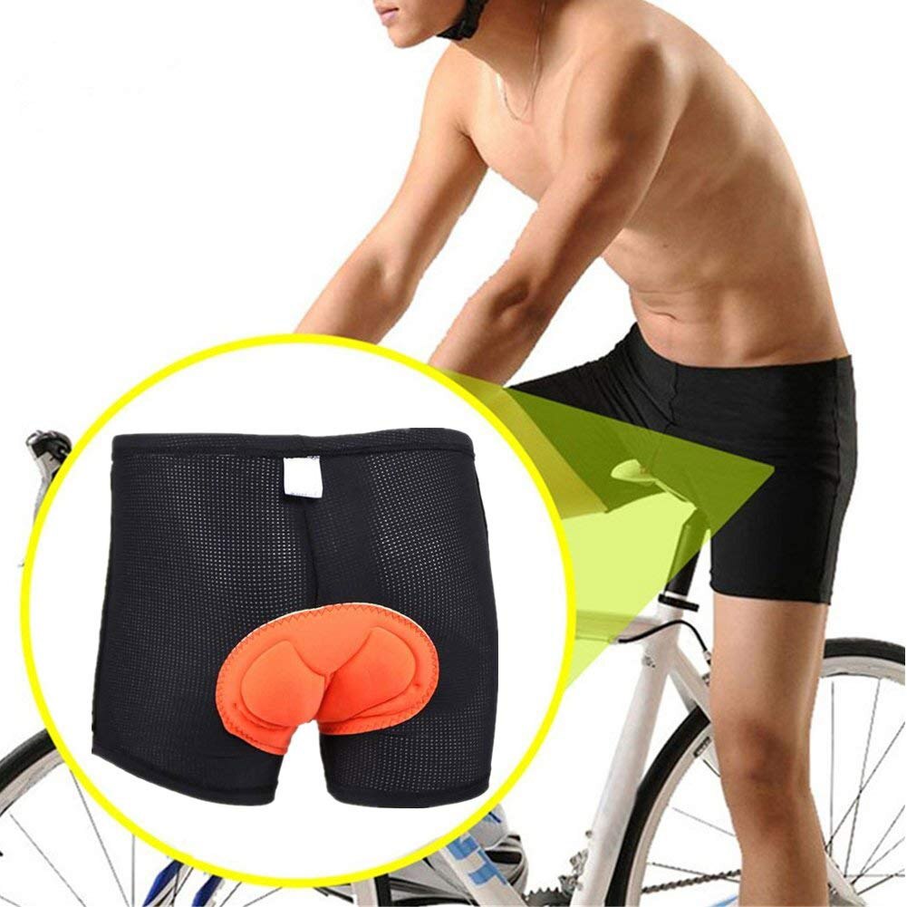 Mænd 3d cykeltøj polstret åndbar rideshortsundertøj