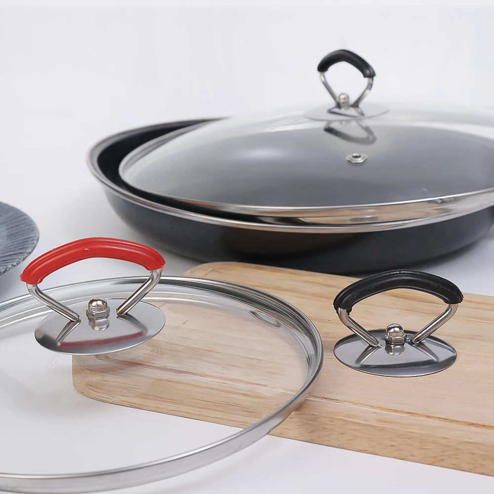 Manija de tapa de repuesto Universal, utensilios de cocina, olla, sartén, perilla de agarre, cubierta, tapa de sartén, accesorios de cocina, 4/2/1 Uds.