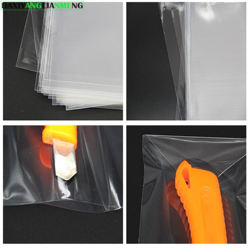 Clear Cellofaanzakken 200 Stks/partij Transparante Opp Plastic Verpakking Zakken Platte Zak Pakket 10X24 Cm 3X40Cm 9x 40Cm