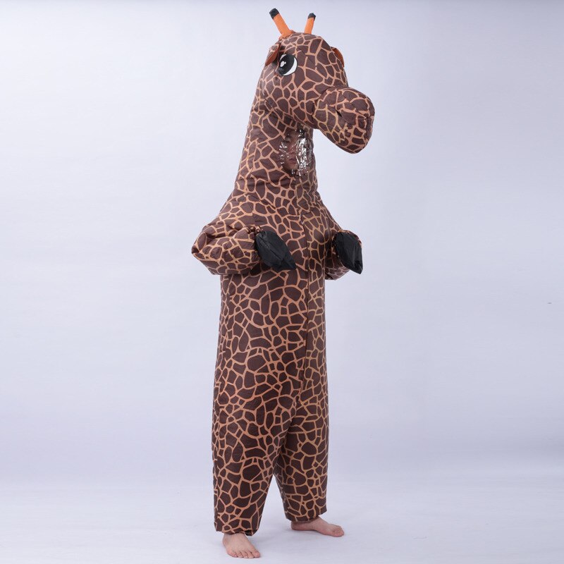Giraffe Cosplay Aufblasbare Party-Spiel Kostüm Kleidung Werbung Förderung Karneval Halloween Weihnachten Ostern Erwachsene