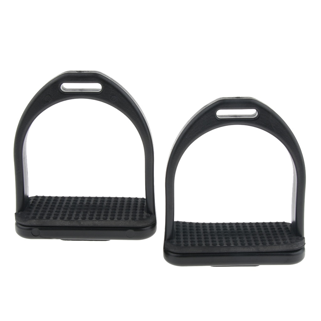 SAFETY STIRRUPS HORSE RIDING BENDY WIDE TRACK STIRRUPS FOR CHILDREN KIDS