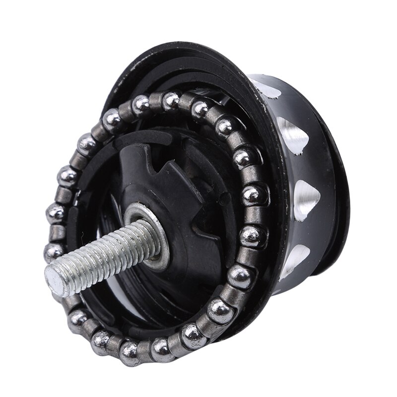 Heavy Duty Mountain Bike Headset Alloy Bikes Threadless Headset Durable 1-1/8inch For Head-Tube Bicycle Parts: black