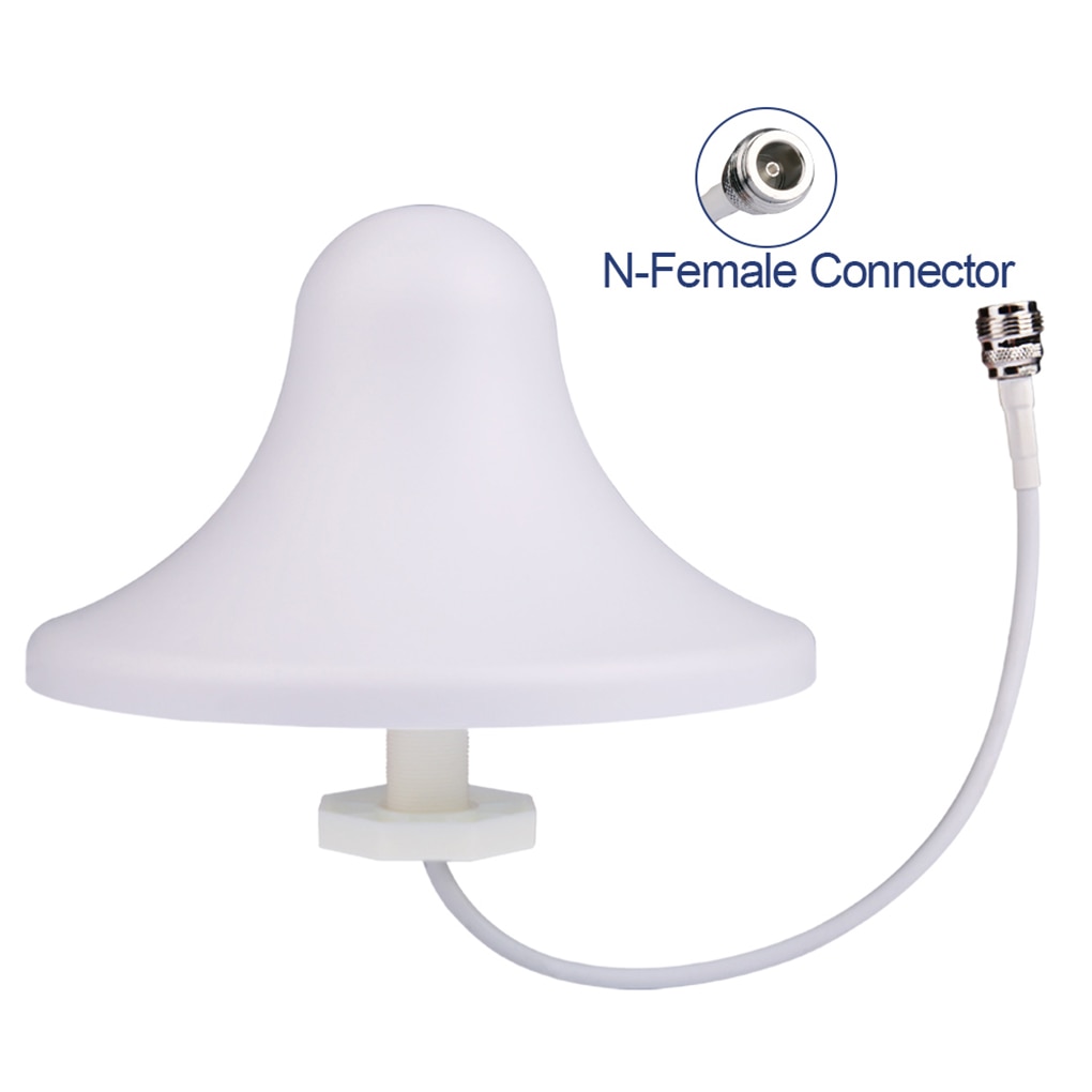 Booster Indoor Ceiling Amplifier Cell Phone Signal Repeater Cellular 800-2500MHz Antenna Dome