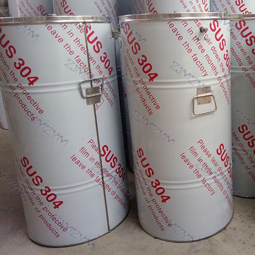 20KG Honey Extractor Two Frames Stainless Steel Large Capacity Honey Extractor Manual Processing Centrifuge Beekeeping Equipment