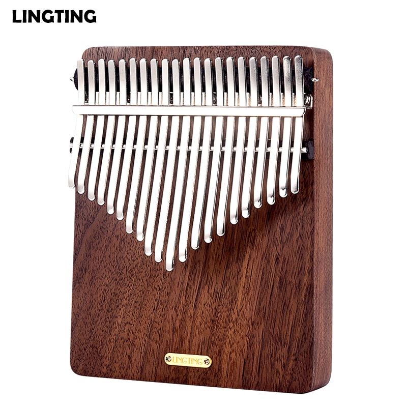Lingting K21W 21-Key Kalimba Houten Duim Piano Kalimba Mbira Sanza F Tonaliteit Vinger Piano Met Opbergtas Carry case Kalimba