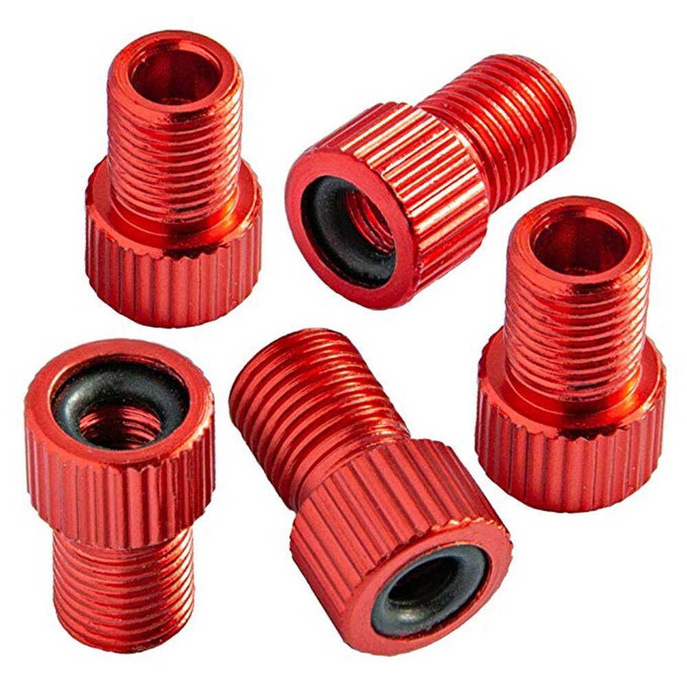 5PC Pump Bicycle Convert presta to schrader copper Bike air Valve Adaptor adapters wheels gas nozzle Tube Bicycle Tool #30