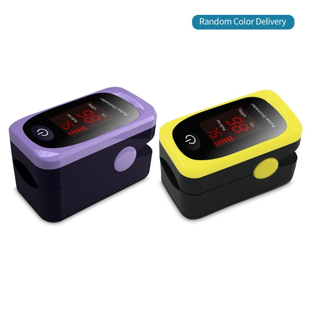 Digital Fingertip Pulse Oximeter OLED Display Blood Oxygen Sensor Saturation SpO2 Monitor Measurement Meter: TYPE 6