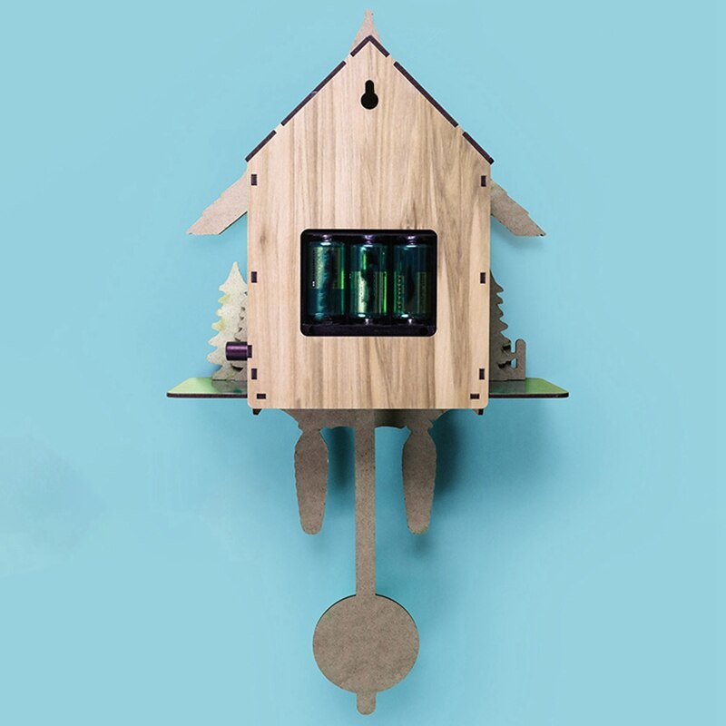 Cuckoo Wall Clock Cuckoo Timekeeping Alarm Clock Retro Clock Wooden Living Room Clock Home