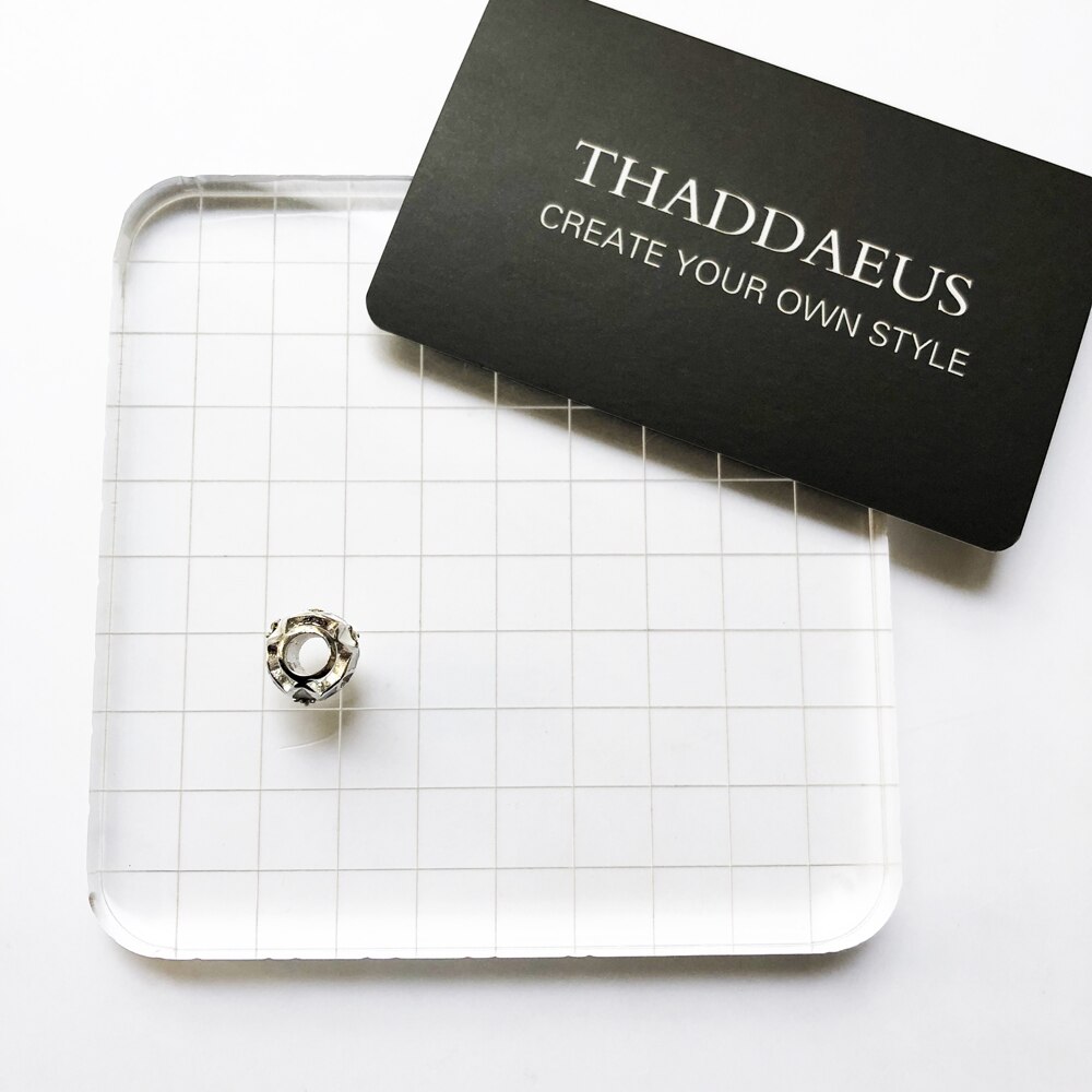 Koraliki biały kwiat lotosu, 925 srebro i koraliki z kryształu górskiego pasuje robić bransoletki europa prezent akcesoria biżuteryjne dla kobiet i mężczyzn