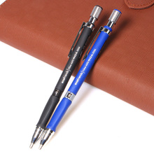 1Pcs 2.0 mm Black Lead Mechanical Drafting Drawing Pencil Blue/Black For School And Office Stationery