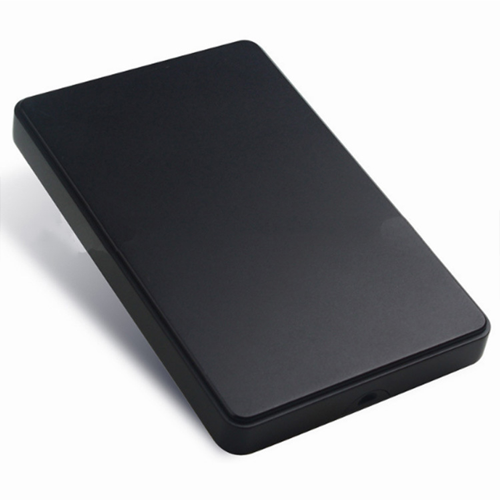 2.5 inch 2tb usb 2.0 externe hoge snelheid slanke duurzame zwarte mobiele plastic sata hdd-behuizing