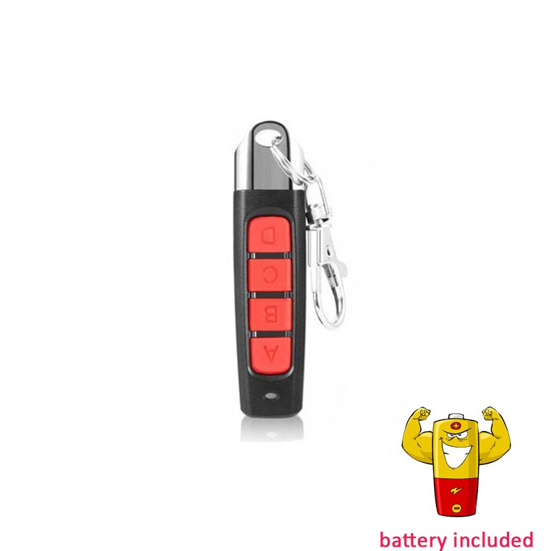 Universal 433MHZ Remote Control 433.92 Frequency 4 Channels Garage Door Openers Duplicator Cloning Code Car Key Copy Controllers: 08