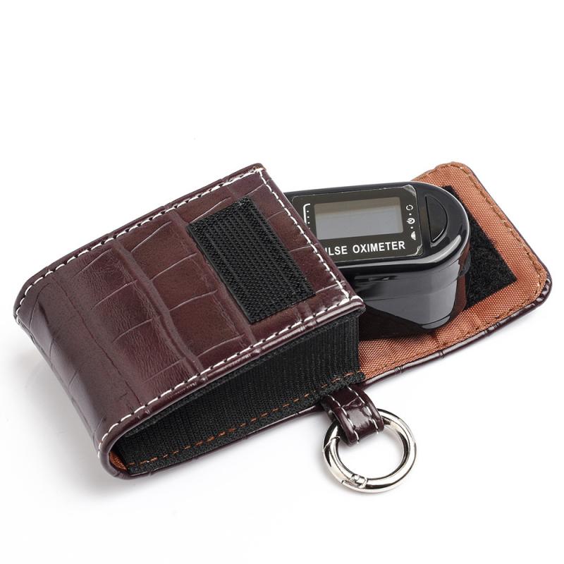 Hard EVA Travel Oximeter Protective Case Bag Universal Portable Zipper Carry Pouch Box For Fingertip Pulse Oximeter Storage Bag