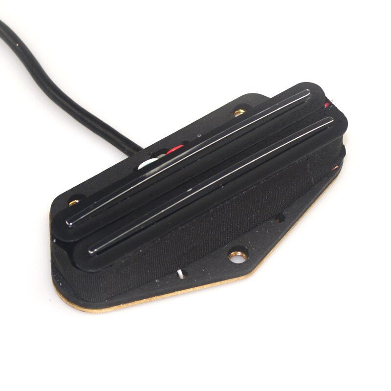 Pickup TELE Humbucker Bridge Pickup Dual Coil Bridge Pickup Dual Rail per chitarra elettrica Telecaster: Black