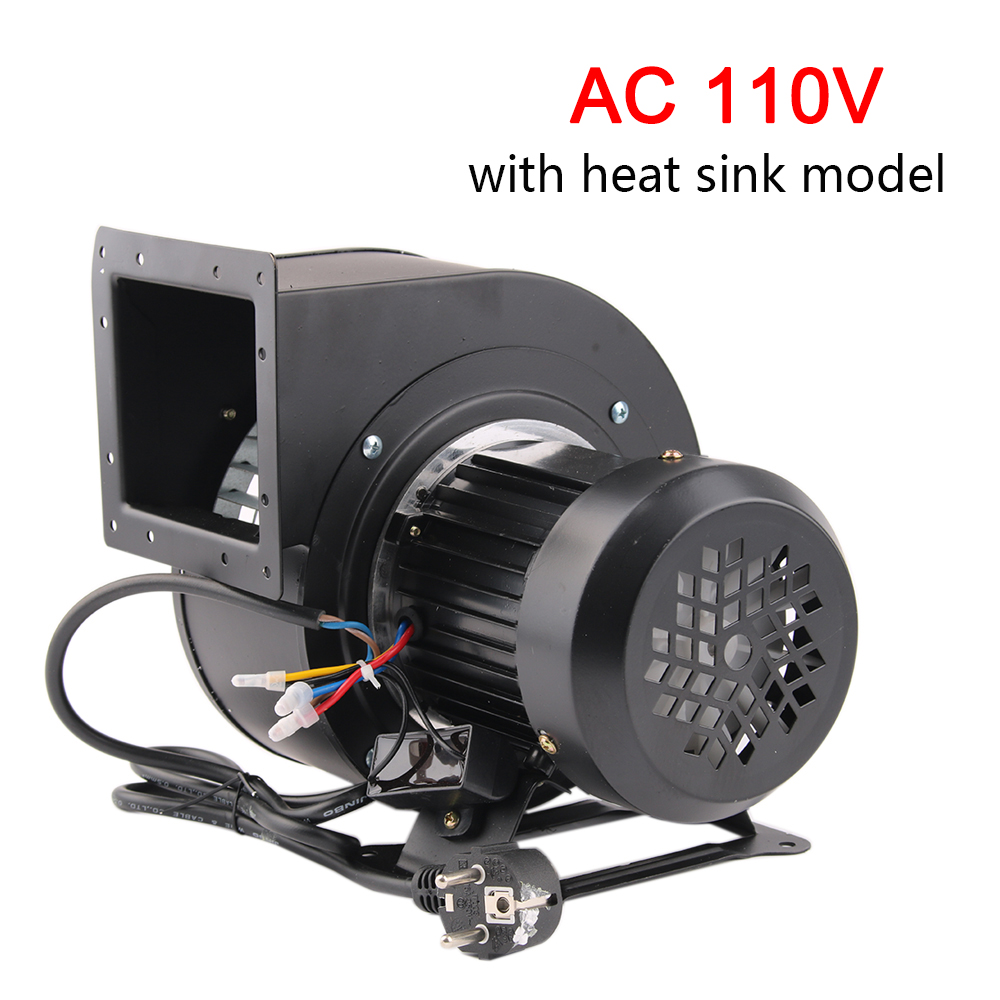 Small Power Frequency Centrifugal Fan 150FLJ7 220V 380V 320W 330W Industrial Cooling Air Blower EU UK AU Adapter Three-phase: Red