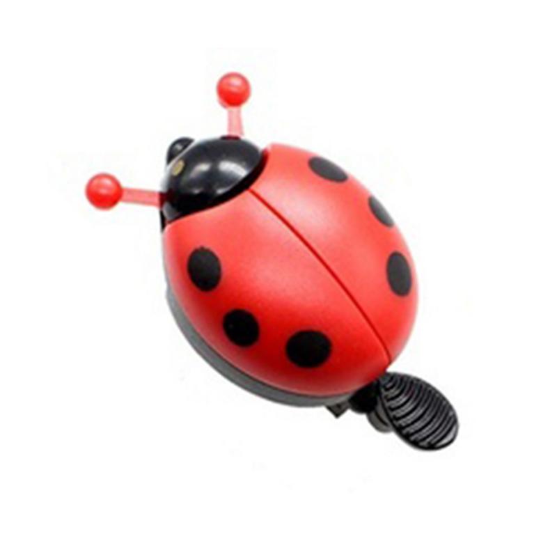 Cute Bicycle Bell Bike Bell Cartoon Cycling Bell Outdoor Ridding Accessories Sports Bike Ring Child Riding Equipment: Red