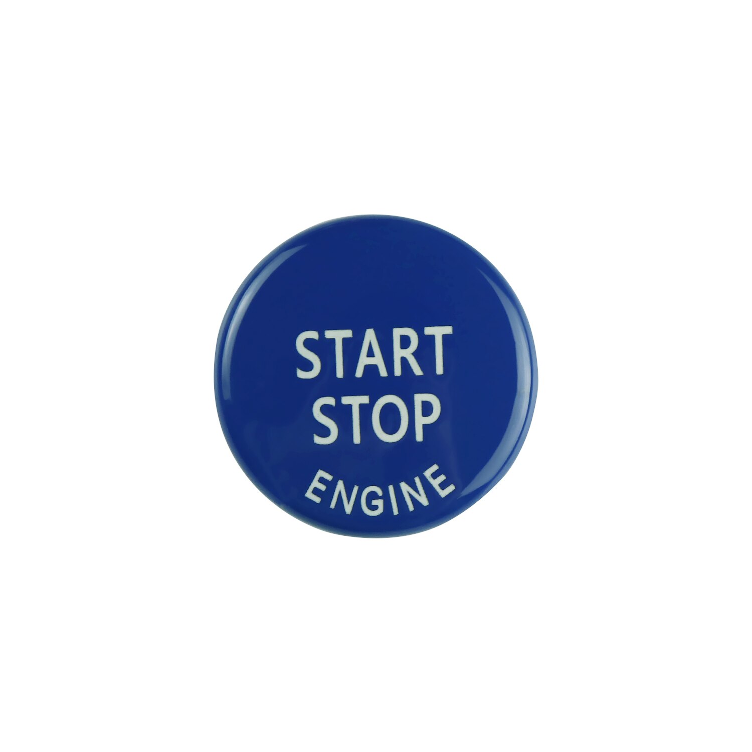 Motor start stop knap tilbehør nøgle dekoration til bmw  x1 x5 e70 x6 e71 z4 e89 1 3 5 serie  e90 e91 e92 e60 bil udskift dæksel