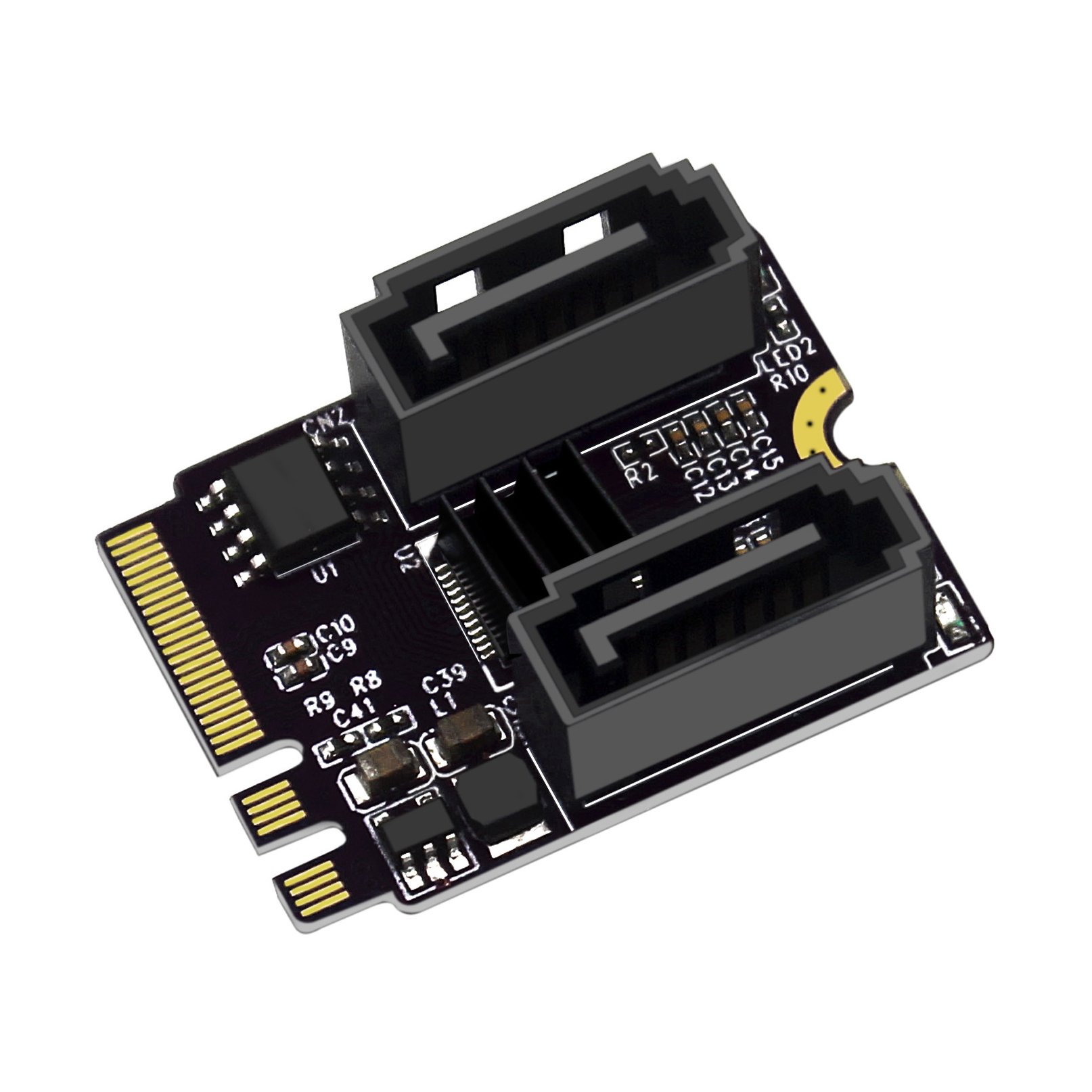 Hdd Riser RGEEK M2 To SATA 3.0 Expansion Riser Card KEY A + ... – Grandado