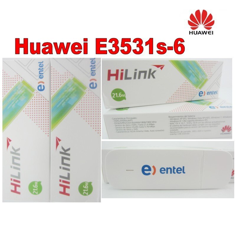 Desbloqueado Huawei Hilink E3531 GSM 3G USB módem de banda ancha HSPA + 21 Mbps