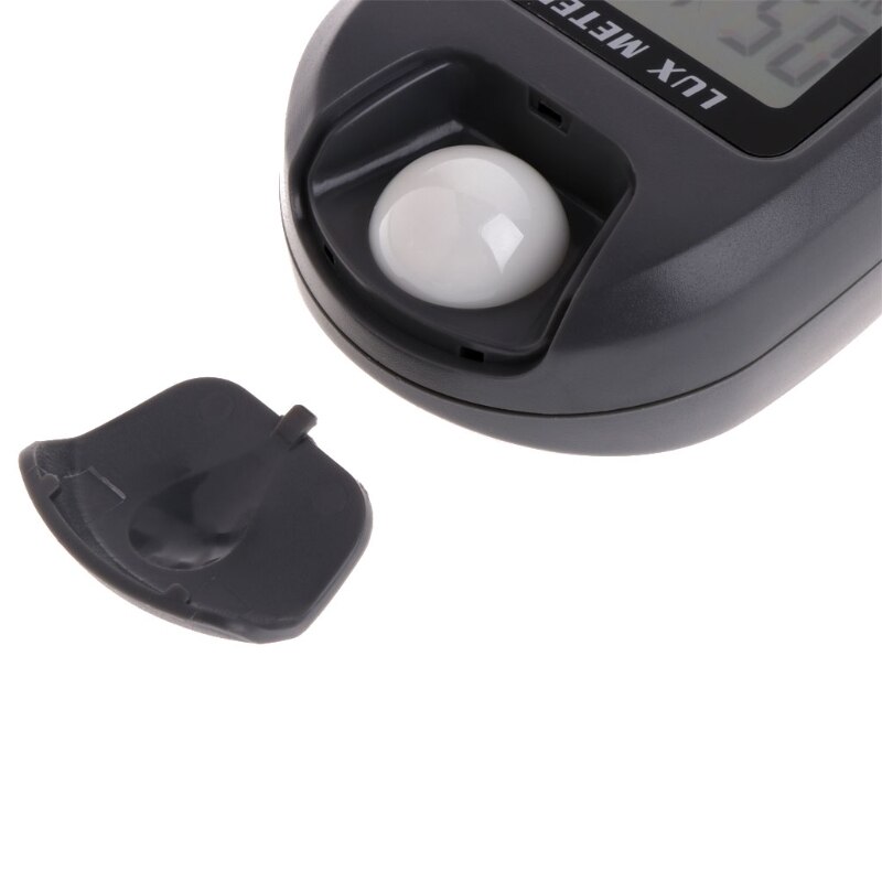 OOTDTY numérique luxmètre 0.1 ~ 200000Lux capteur de compteur de lumière grand écran LCD photomètre